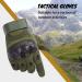KONCEPPT Tactical Army Military Gloves - Green Large | Touch Screen, Breathable, Wear-Resistant with Hard Knuckle Protection - Buy Online on GoSupps.com