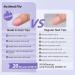 Buy Bartbox Almond Soft Gel Nail Tips | Extra Short Full Cover Pink Press-On Nails for Extensions | Best Quality Gel N gel - Buy Online on GoSupps.com