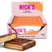 Nicks Protein Wafer Riegel Orange |25% protein |203 calories |Low carb protein bar chocolate snacks without added sugar gluten -free (9 protein bar x 40g) orange 40 g (9 Pack)