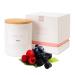 Kepi Scented Candle Berry Nice Candles Set 100% Natural Soy Wax Hand Poured Candle Gifts for Women 230g Large Candle Wooden Wicked Crackling 55 Hours Long Burning Ceramic Candle