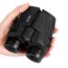 occer 12x25 Compact Binoculars with Clear Low Light Vision, Large Eyepiece Waterproof Binocular for Adults Kids,High Power Easy Focus Binoculars for Bird Watching,Outdoor Hunting,Travel,Sightseeing Black