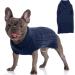 Hjumarayan dog sweater - dog sweater knitting dog sweaters Small dogs soft & warm dog sweater with reverser dog sweaters for yorkshire jack russell chihuahua cat (Marineblau s) s Marineblau