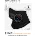 Brubeck Half Storm Hood | Climate-Regulating Face Mask for Men & Women | Breathable Functional Clothing in Black S-M - Buy Online on GoSupps.com