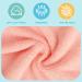 24-Pack Microfiber Coral Fleece Baby Washcloths 7x9 inch - Extra Absorbent & Soft Towels for Newborns, Infants & Toddlers - Gentle on Sensitive Skin - HOMEXCEL - Buy Online on GoSupps.com