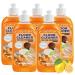 Powerful floor cleaner Powerful Decontamination Floor Cleaner Multi-Purpose Floor Cleaner Hardwood Floor Cleaner Orange floor cleaning concentrate multi-purpose floor cleaner (5 pieces)