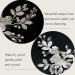 Crystal Bridal Hair Piece Wedding Hair Clip Rhinestone Wedding Hair Accessories for Women and Girls Bridal Diamante Flower Hair Comb Headpiece Wedding Hair Comb (Sliver) - Buy Online on GoSupps.com
