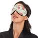 Haskirky Light Blocking Eye Mask for Deep Sleep | Breathable & Adjustable for Men and Women | Perfect for Travel, Meditation, Yoga | Retro Strawberry Design - Buy Online on GoSupps.com