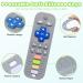 Yinqing Baby Teether Toys 2 Pack - TV Remote Control Shape Teething Toys for Babies - BPA Free Silicone Sensory Teethers for Infants - Perfect Baby Shower or Easter Basket Gift - Buy Online on GoSupps.com