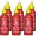  Ayam AYAM Sriracha Chili Sauce | Spicy | Fresh Crushed Chili Peppers | Authentic Asian Flavors | High Quality | Healthy Eating | Gluten Free | Glutamate Free | No Preservatives - 235ml - Pack of 6 - Buy Online on GoSupps.com