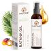 Batana Oil for Hair Growth with Pump 100% Pure Raw Cold-Pressed from Dr. Sebi Honduras Natural Hair Oil Nourishes Strengthens Repairs Thickens Hair and Scalp 4 fl oz