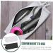 Ipetboom 2pcs Hair Dryer Storage Bag Hair Straightener Make up Brush Traveling Case Hairdressing Tool Bag - Buy Online on GoSupps.com