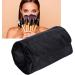 Multifunctional Makeup Brush Pocket - Black Cosmetic Bag with 4 Storage Compartments for Organizers & Brushes | 25 x 13 cm - Buy Online on GoSupps.com