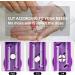 Premium Adjustable Pill Splitter & Cutter | Stainless Steel Blade | Accurate Pill Alignment | Cuts Small & Large Pills (Purple - Buy Online on GoSupps.com