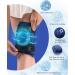Niksa Gel Ice Pack for Knee Pain Relief - Reusable Cold Compress Therapy for Injuries, Swelling, Bruises - Ideal for Meniscus Tear, ACL, Surgery - Navy - Buy Online on GoSupps.com