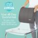 Xtra-Comfort Lumbar Support Cushion - Lower Back Pillow for Office Chair Car Men Women Gaming - Ergonomic Orthopedic Backrest Foam Roll and Adjustable Strap for Therapeutic Pain Relief - Buy Online on GoSupps.com