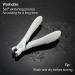 Start Makers Thick Nail Clippers - Wide Jaw Toenail & Fingernail Cutter - Heavy Duty, Sharp Curved Toe Nail Clippers for Men and Women - White Style B (CN01) - Buy Online on GoSupps.com