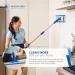 Professional Microfiber Mop for Hardwood, Laminate, Tile, Vinyl Floors | Washable Pads | Adjustable Handle + 1 Microfiber Cloth - Buy Online on GoSupps.com