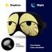 LynaRei Cartoon Tired Eye Sleep Mask - Funny Expression Blindfold for Full Night's Rest and Travel - Elastic Blackout Cover for Deep Sleep - Buy Online on GoSupps.com