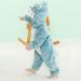 COOKY.D Baby Hooded Rompers | Winter Flannel Jumpsuit Pajamas 18-24 Months | Hamster Design - Buy Online on GoSupps.com