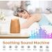 Muson Sound Machine Diffuser - Wood Grain Vase Shape | Essential Oil Humidifier with Soothing Music & 7 Color Lights - Buy Online on GoSupps.com