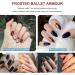 dijiusidy 1 Set Press on Nails Medium Extension Long Matte Fingernails Fashion Decals Full Cover Ballerina Salon DIY Manicure Kit Type 1 - Buy Online on GoSupps.com