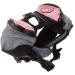 Doggles Dog Extreme Backpack, Gray/Pink, XX-Small XX-Small Gray/Pink