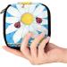 GIAPB Period Bag - Sanitary Napkin Storage & Makeup Pouch - Welcome Daisies & Bee - Color 4136 - Buy Online on GoSupps.com