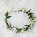 Green Leaf Floral Crown Eucalyptus Flower Headband for Women and Girls - Buy Online on GoSupps.com