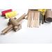 Makerstep 200 Natural Wood Craft Popsicle Sticks | 4.5 Inch Waxing Spatulas, Epoxy Resin Stirring, Ice Cream Candy Making | Smooth Splinter-Free Wooden Wax Sticks for Crafts and Garden Markers - Buy Online on GoSupps.com
