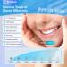 Advanced Tooth Whitening Strips - 42 Bleaching Stripes for 21 Sessions | Non-Sensitive Mint Formula | Vinmal Azurblau for Home Use - Buy Online on GoSupps.com