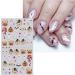 JMEOWIO 3D Embossed Halloween Nail Art Stickers Decals Self-Adhesive 5D Cute Ghost Pumpkin Star Nail Supplies Nail Art Design Decoration Accessories 4 Sheets - Buy Online on GoSupps.com