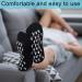 Velmitten 8 Pairs Extra Large Men's Moisturizing Gel Socks Reusable Black Gel Spa Socks for Men's Feet Care Softening Dry Cracked Rough Skin US Men 10-15 - Buy Online on GoSupps.com