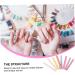 FRCOLOR 100 Pcs Christmas Nail Art Nail Art Supplies Heart Ornament Christmas Stickers Nail Patch Sugar Sprinkles Xmas Nail Slices Resin Nail Art Women Nail Stickers Decor 3d Piece Candy - Buy Online on GoSupps.com