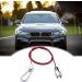 Stainless Steel Trailer Dismounting Safety Rope With U Shaped Clip And Carabiner Fork Ensure Safe Stable Towing Journey Trailer Safety Rope U Shaped Clip Towing Rope Car Trailer Safety Rope Boats Rope - Buy Online on GoSupps.com