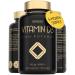 Vitamin D3 4000 IU - Vitamin D Tablets High Strength - 180 Softgel Capsules - VIT D Supplement for Strong Bones Muscles Teeth Immune System - High Absorption Cholecalciferol D3 Vitamins 4000IU 180 Count (Pack of 1)