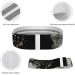 Shop Premium White & Gold Resistance Bands - Elastic Fitness Bands for Effective Leg Workouts - Buy Online on GoSupps.com