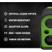 Precision Pro NX7 Golf Rangefinder with Slope - 600 Yard Range - Flag Lock - Pulse Vibration - 6X Magnification - Golfing Accessory - Buy Online on GoSupps.com