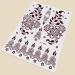 Siopob Brown Body Sticker Kit - Exquisite Lace Waterproof Fake Body Stickers Adhesive Body Stencils Markers For Shopping Reunions Club Nights Halloween - Buy Online on GoSupps.com