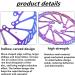 YBEKI Colorful Bike Disc Brake Rotor 160mm - 2 Pack with Bolts | Stainless Steel MTB BMX Bicycle Rotor - 6 Month Warranty - Buy Online on GoSupps.com