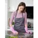 Wahoo PVC Dishwashing Gloves - Reusable, Skin-Friendly, Non-Slip Kitchen Gloves Medium Mauve Mist - Pack of 1 - Buy Online on GoSupps.com