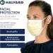 Buy HALYARD FLUIDSHIELD 1 Disposable Procedure Mask - SO SOFT Lining & Earloops Yellow Level 1 Case of 500 - International Shipping Available - Buy Online on GoSupps.com
