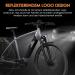Arkham Waterproof E-Bike Battery Protective Cover with Reflectors - Neoprene Accessories for 30-38cm Frame - Buy Online on GoSupps.com
