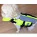 Vivaglory Neon Yellow Dog Rescue Vest Removable Front-Wheel Drive Reflective Caps & Upholstery for Swimming & Boating | XS (35-43cm Chest) - Buy Online on GoSupps.com