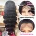 Yamikk 28 inch Full Lace Front Human Hair Wig - Body Wave, Pre Plucked with Baby Hair, 180% Density - Natural Looking Women's Frontal Wig - Buy Online on GoSupps.com