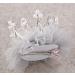 Nishine Baby Crown Hairpins | Princess Tiara Hair Clips for Girls | Silver Tulle Net Tiaras - Perfect Kids Gift - Buy Online on GoSupps.com