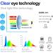 CHBP Blue Light Blocking Glasses 2 Pack for Women and Men - Fashionable Computer and Gaming Eyeglasses in Black and Transparent Frames - Buy Online on GoSupps.com