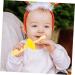 Homsfou Soft Silicone Baby Travel Toothbrush - Mouth Freshening Food-Grade Yellow - 1 Pack - Buy Online on GoSupps.com