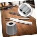 Frcolor 2-in-1 Razor Organizer & Eyeshadow Keeper - Green Glitter Aluminum Stand - Compact 3.5x3.5cm for Razor Drying & Storage - Buy Online on GoSupps.com