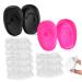PLAFOPE 2 Pairs Ear Covers for Hairdressing Ear Covers for Bath Hairdressing Ear Protector Hair Dye Ear Covers Ear Covers for Hair Dye Ear Bath Caps Ear Shower Caps Ear Caps for Shower