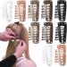 Chunni Dupatta Clip - 10 PCS Hair Extension Clips 10 Teeth Wig Snap Clips Chunni Grip Hair Clip Reusable Chunni Clips Strong Snap Hair Clips Portable Wig Clips Gifts - Buy Online on GoSupps.com